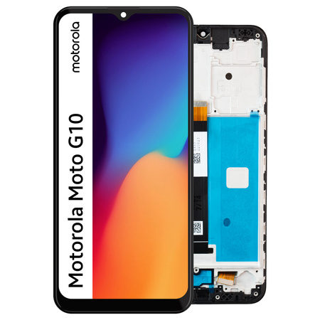 Wyświetlacz do Motorola Moto G10 Ekran LCD Ramka XT2127-2