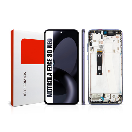 Wyświetlacz do Motorola Edge 30 Neo Ekran LCD Ramka Oryginał Zila XT2245-1