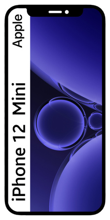 Wyświetlacz do iPhone 12 mini Ekran LCD OLED GX A2399 A2176 +Uszczelka