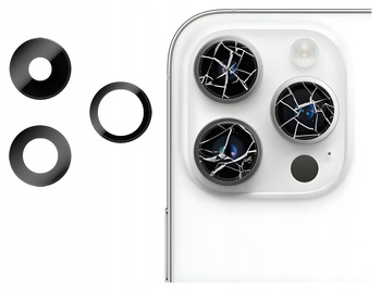 SZYBKA SZKŁO PREMIUM OSŁONA APARATU KLEJ DO IPHONE 14 PRO MAX A2894 A2651