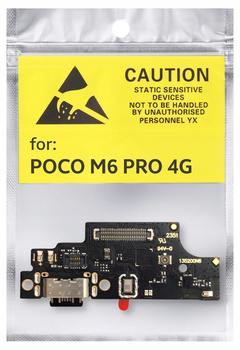 ORYGINAŁ PŁYTKA GNIAZDO ŁADOWANIA USB DO DO XIAOMI POCO M6 PRO 4G