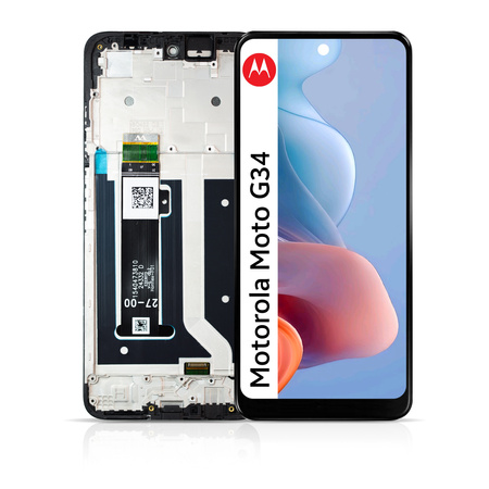 Wyświetlacz do Motorola Moto G34 Ekran LCD Ramka XT2363-2