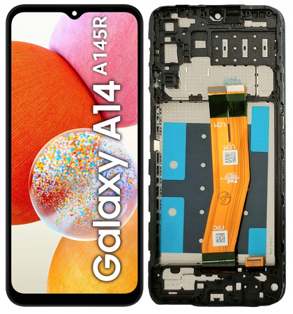 WYŚWIETLACZ EKRAN LCD DO SAMSUNG GALAXY A14 4G RAMKA SM-A145R
