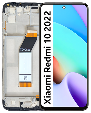 Wyświetlacz do Xiaomi Redmi 10 2022 Ekran LCD Ramka 21121119SG 22011119UY