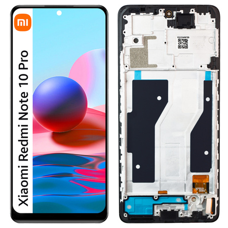 Wyświetlacz do Xiaomi Redmi Note 10 Pro Ekran LCD OLED Ramka M2101K6G