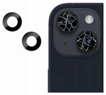 SZYBKA SZKŁO PREMIUM OSŁONA APARATU KLEJ DO IPHONE 14 PLUS A2886 A2632