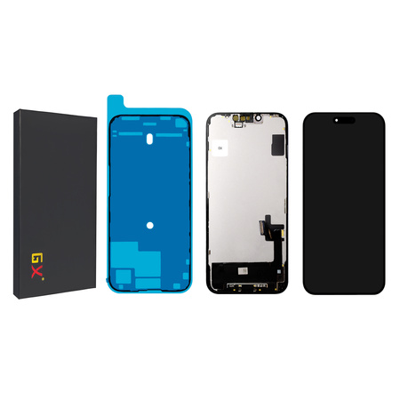 Wyświetlacz do iPhone 14 Ekran LCD OLED GX A2882 A2649 +Uszczelka
