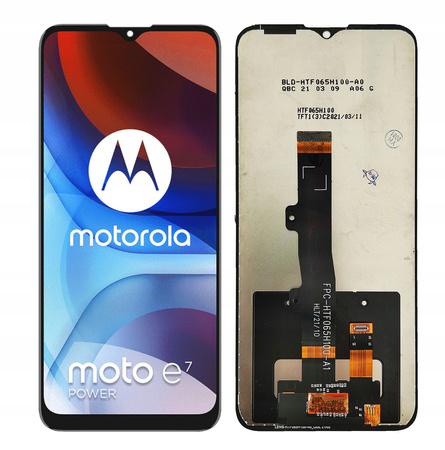WYŚWIETLACZ EKRAN LCD DO MOTOROLA E7 POWER