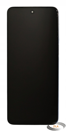 Wyświetlacz do Xiaomi Note 9S Ekran LCD Ramka Srebrna M2003J6A1G