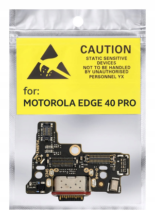 Płytka Ładowania do Motorola Edge 40 Pro Złącze USB Oryginał Zila
