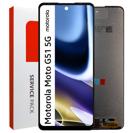 Wyświetlacz do Motorola Moto G51 5G Ekran LCD Oryginał Zila XT2171-1