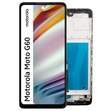 Wyświetlacz do Motorola Moto G60 Ekran LCD Ramka XT2135-2