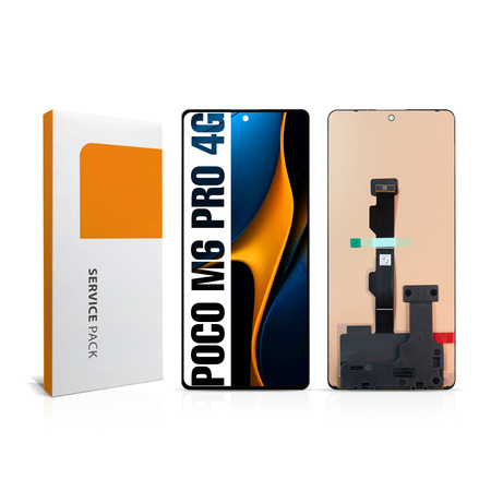 Wyświetlacz do Xiaomi Poco M6 Pro 4G Ekran LCD Oryginał Zila 2312FPCA6G