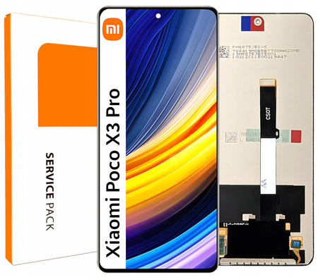 Wyświetlacz do Xiaomi Poco X3 Pro Ekran LCD Oryginał Zila M2102J20SG