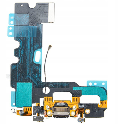 TAŚMA ZŁĄCZE GNIAZDO ŁADOWANIA USB DO iPHONE 7 CZARNA