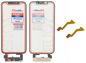 SZYBA SZKŁO WYŚWIETLACZA DOTYK KLEJ OCA DO APPLE IPHONE 12 PRO MAX NO IC