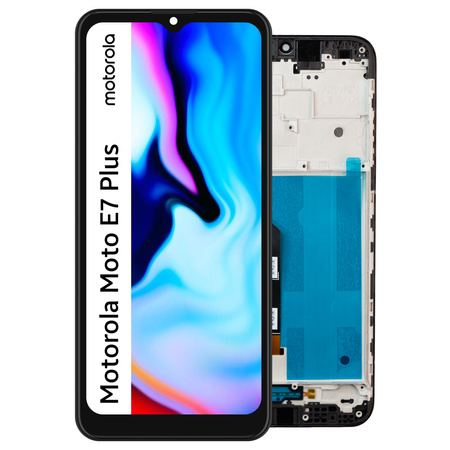 Wyświetlacz do Motorola Moto E7 Plus Ekran LCD Ramka XT2087-1