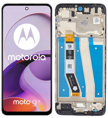 Wyświetlacz do Motorola Moto G14 Ekran LCD Ramka PAYF0005PL