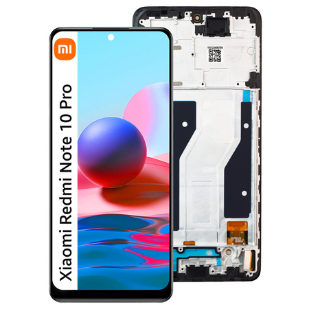 Wyświetlacz do Xiaomi Redmi Note 10 Pro Ekran LCD OLED Ramka M2101K6G