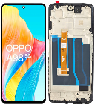 WYŚWIETLACZ EKRAN LCD DO OPPO A98 5G RAMKA