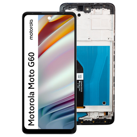 Wyświetlacz do Motorola Moto G60 Ekran LCD Ramka XT2135-2