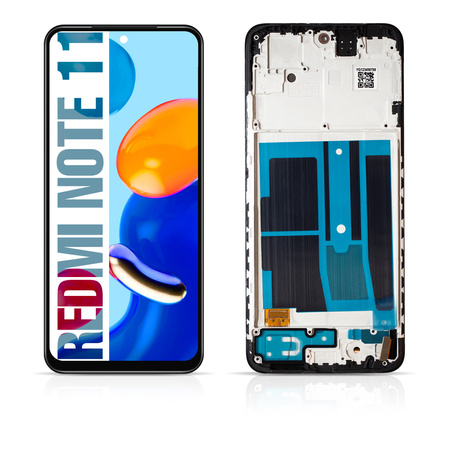 Wyświetlacz do Xiaomi Redmi Note 11 5G Ekran LCD OLED Ramka 2201117TG