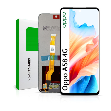 Wyświetlacz do Oppo A58 4G Ekran LCD Oryginał Zila CPH2577