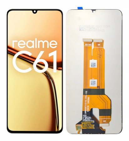 WYŚWIETLACZ EKRAN LCD SZYBKA DOTYK DO TELEFONU REALME C61