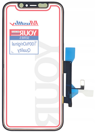 SZYBA SZKŁO WYŚWIETLACZA DOTYK KLEJ OCA DO IPHONE 12 PRO MUSTTBY Z CHIP