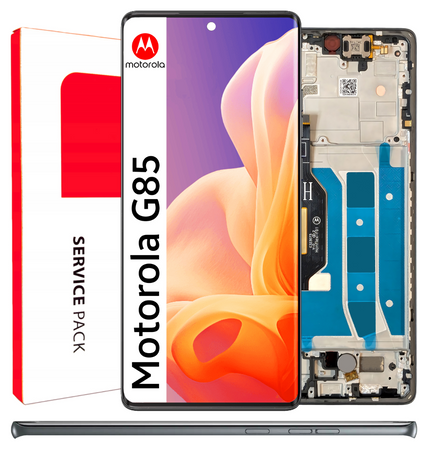 Wyświetlacz do Motorola Moto G85 Ekran LCD Ramka Oryginał Zila XT2427-3