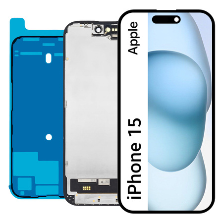 Wyświetlacz do iPhone 15 Ekran LCD Oryginał Zila A3090 A2846 +Uszczelka