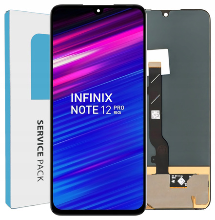 Wyświetlacz do Infinix Note 12 Pro 5G Ekran LCD Oryginał Zila X671B