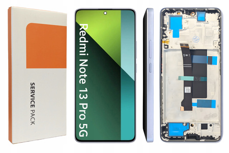 Wyświetlacz do Xiaomi Redmi Note 13 Pro 5G Ekran LCD Ramka Oryginał Zila