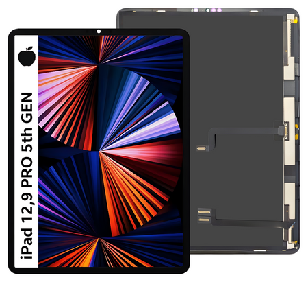 Wyświetlacz do iPad Pro 12.9 5 GEN 2021 Ekran LCD A2379 A2461 Oryginał Zila