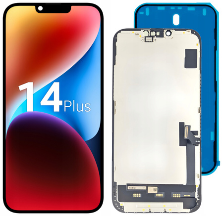 Wyświetlacz do iPhone 14 Plus Ekran LCD OLED A2886 A2632 +Uszczelka
