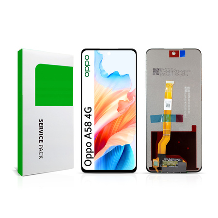 Wyświetlacz do Oppo A58 4G Ekran LCD Oryginał Zila CPH2577