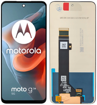 WYŚWIETLACZ EKRAN LCD DO MOTOROLA G34