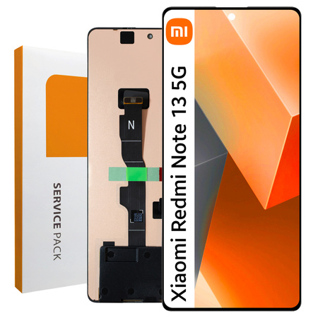 Wyświetlacz do Xiaomi Redmi Note 13 5G Ekran LCD Oryginał Zila 2312DRAABG