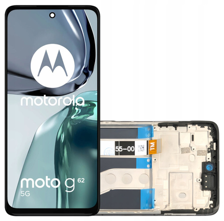 Wyświetlacz do Motorola Moto G62 5G Ekran LCD Ramka XT2223-1 XT2223-2