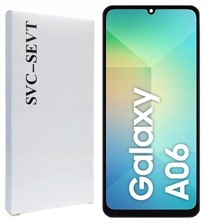Oryginał Zila do Samsung Galaxy A06 Wyświetlacz z Ramka LCD Dotyk