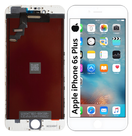 Wyświetlacz do Apple iPhone 6s Plus Ekran LCD Biały A1634 A1687 A1690 A1699