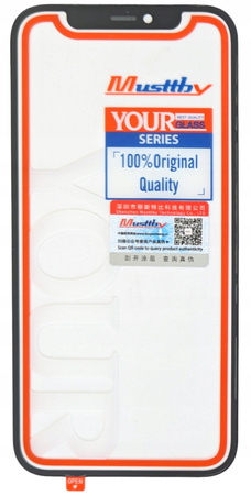 ORYGINAŁ SZYBA SZKŁO WYŚWIETLACZA KLEJ OCA DO IPHONE 12 PRO MUSTTBY