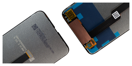 Wyświetlacz do Motorola One Fusion Plus Ekran LCD Ramka Czarna PAKF0002IN