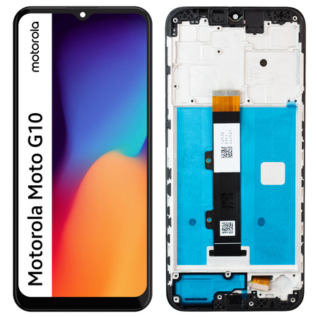 Wyświetlacz do Motorola Moto G10 Ekran LCD Ramka XT2127-2