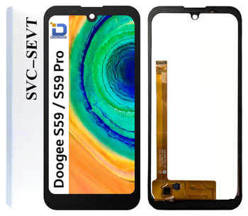 Wyświetlacz do Doogee S59 / S59 Pro Ekran LCD Oryginał Zila