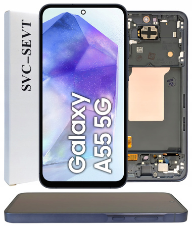 Wyświetlacz do Samsung Galaxy A55 Ekran LCD Ramka Oryginał Zila SM-A556B