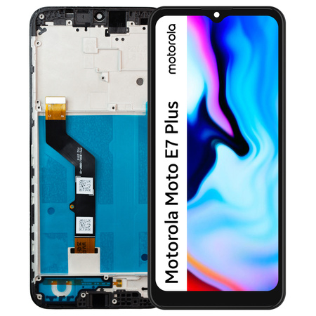 Wyświetlacz do Motorola Moto E7 Plus Ekran LCD Ramka XT2087-1