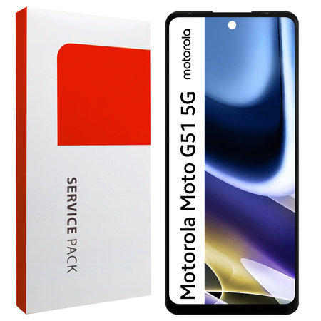 Wyświetlacz do Motorola Moto G51 5G Ekran LCD Oryginał Zila XT2171-1
