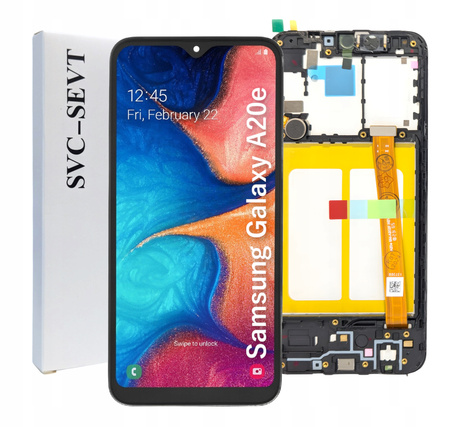 Wyświetlacz do Samsung Galaxy A20e Ekran LCD Ramka Oryginał Zila SM-A202F