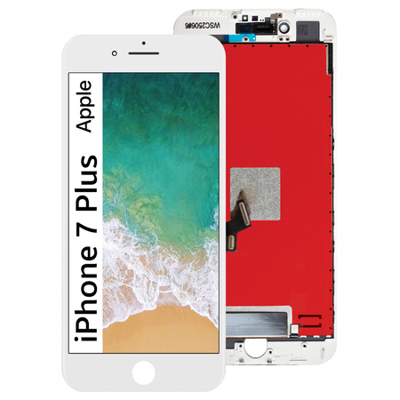 Wyświetlacz do iPhone 7 Plus Ekran LCD Biały A1661 A1784